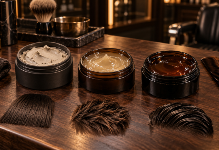 Cách chọn clay, wax và pomade đúng chất tóc