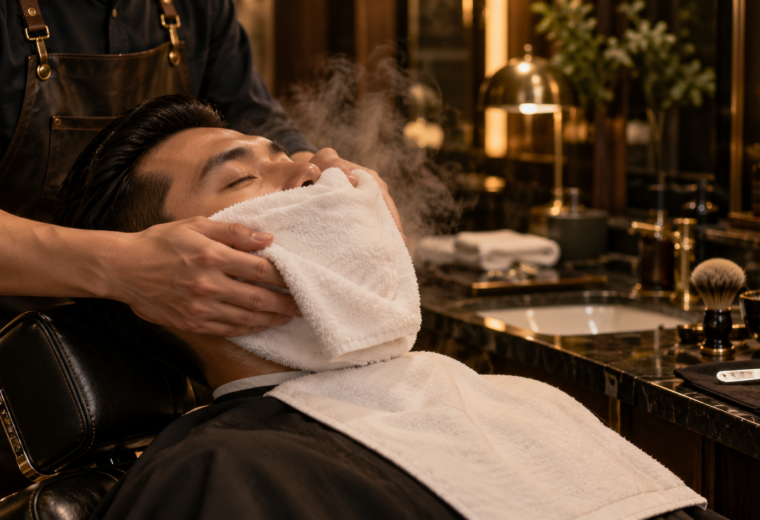 Cạo râu khăn nóng có gì khác?