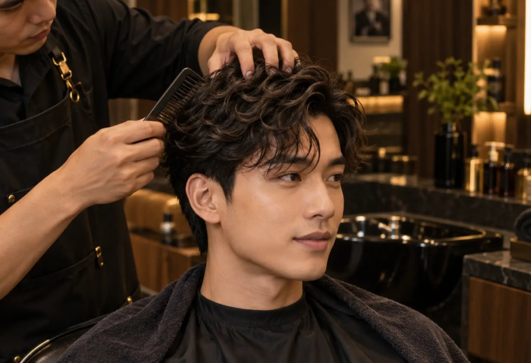 Chăm sóc tóc sau khi uốn texture