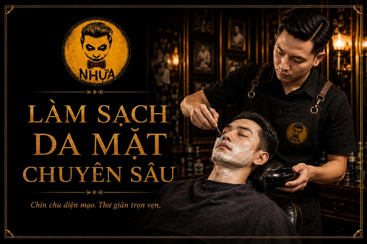 Làm sạch da mặt chuyên sâu tại Nhựa Pro