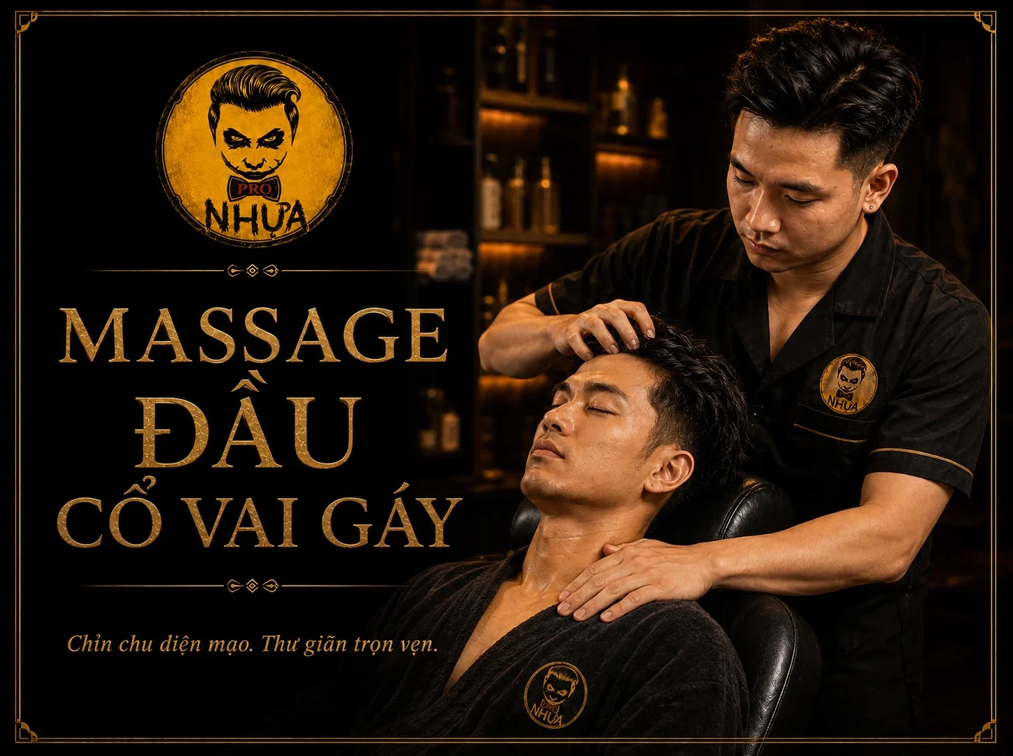 Massage đầu cổ vai gáy tại Nhựa Pro